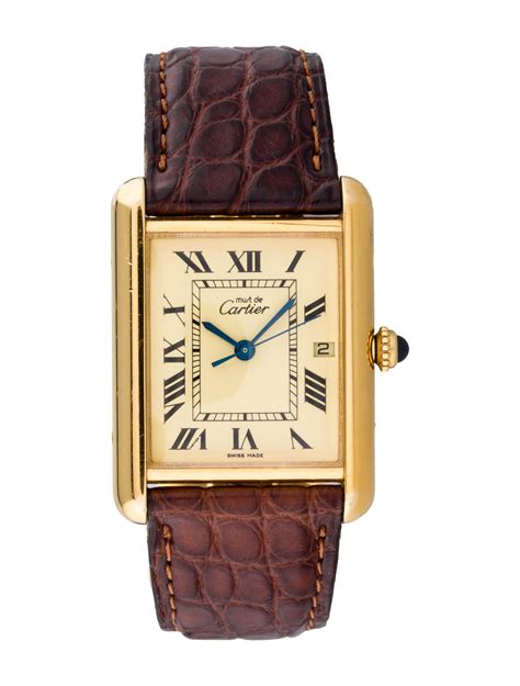 cartier must de cartier tank watch|cartier tank must watch price.